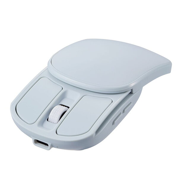 Joshin web 家電とPCの大型専門店のナカバヤシ 無線充電式スライド静音5ボタンBlueLEDマウス(ミント) MUS-RKF235MT|詳細画像