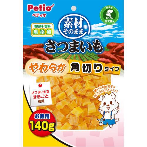 素材そのまま さつまいも やわらか角切りタイプ 140g ペティオ ソザイソノママサツマカクキリ140G