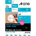 エーワン インクジェットプリンタ光沢紙 A4判 12面丸型60mmφ10シート インクジェットプリンタラベル 29225(エ-ワン)