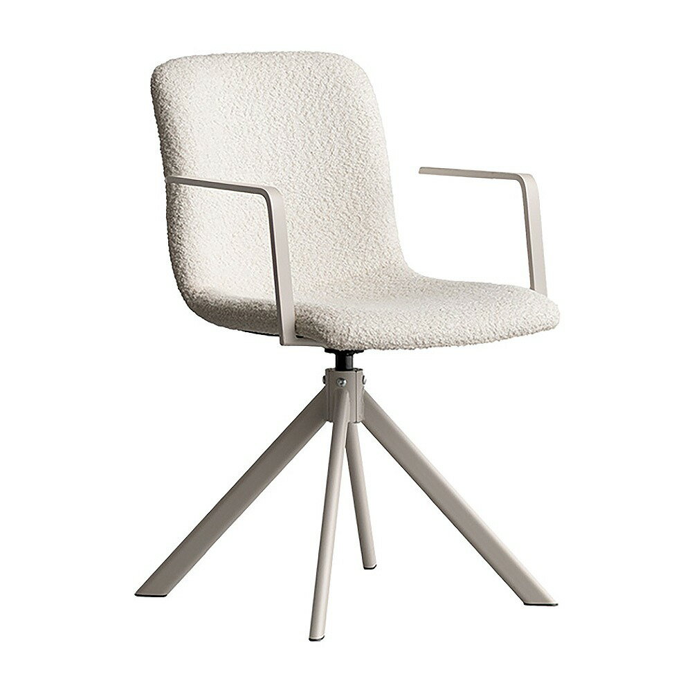 宮武製作所 回転ダイニングチェア Stead [ステッド] 1脚（ホワイト） CH-C5285-1_WH MIYATAKE [CHC5285..