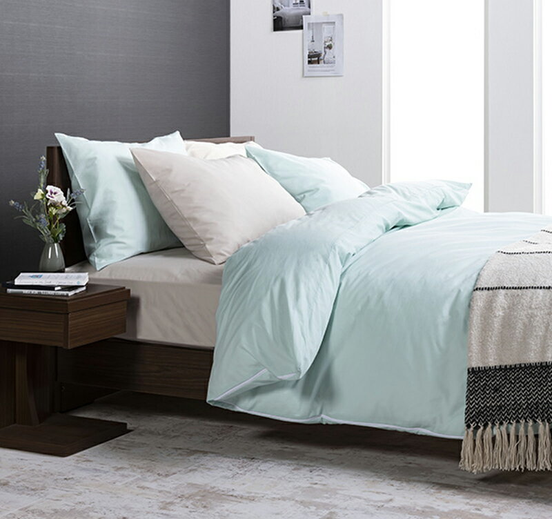 エツフエSウスガタSブル- フランスベッド エッフェスタンダードマットレスカバー（薄型シングル・ブルー） FRANCEBED　100％コットン [エツフエSウスガタSブル]