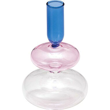 東谷 ガラスベース（ブルー＆ピンク） GRS-27BPK [GRS27BPKアズマヤ]