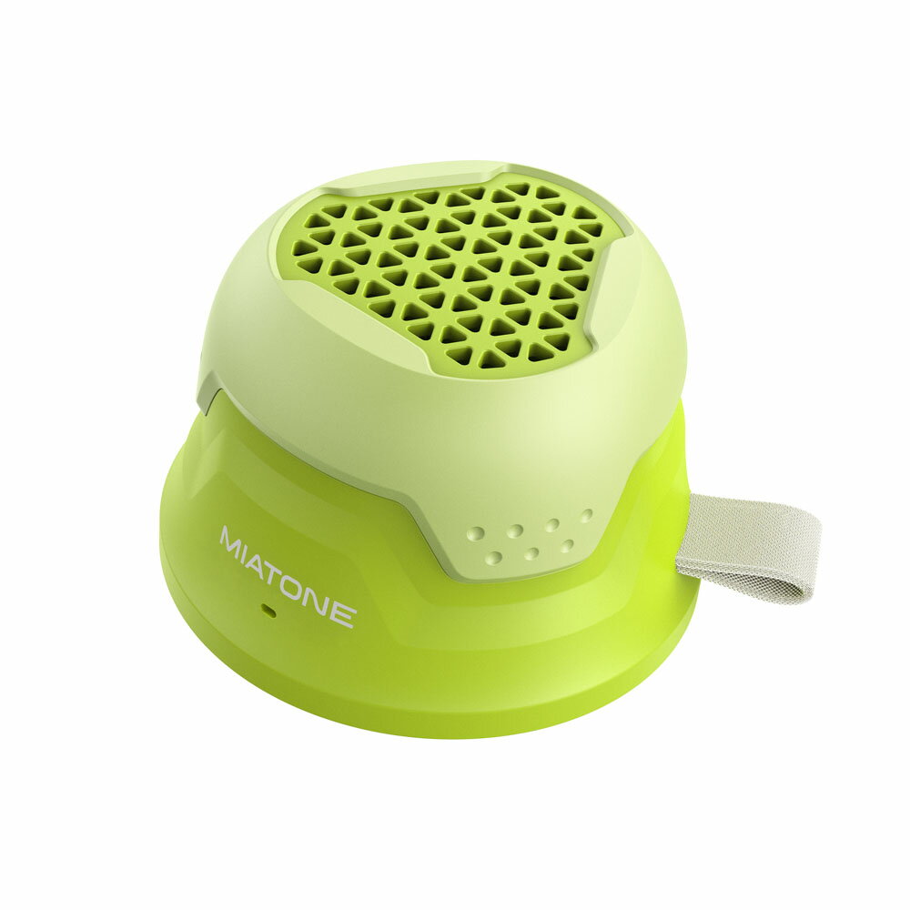 miatone（ミアトーン） 防水対応ポータブルBluetoothスピーカー(グリーン) MGROVERG MagRover