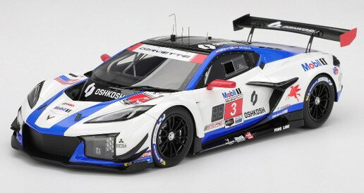 TOP SPEED 1/18 シボレー コルベット Z06 GT3.R IMSA セブリング12時間 2025 #3【TS0660】 ミニカー