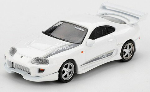 MINI-GT 1/64 Toyota スープラ VeilSide コンバット V-I ホワイト(左ハンドル)【MGT01104-L】 ミニカー