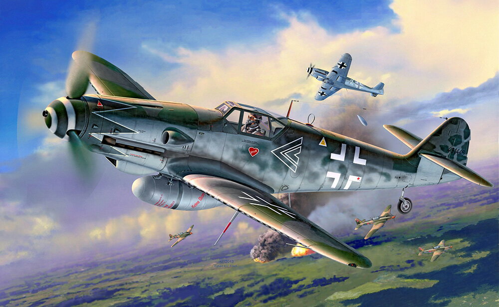 Revell-Japan レベル 1/32 メッサーシュミット Bf 109F デットストック