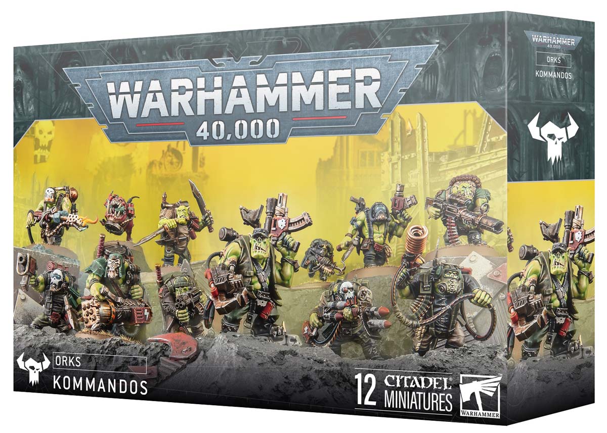 ゲームズワークショップ オルク：コマンド ウォーハンマー