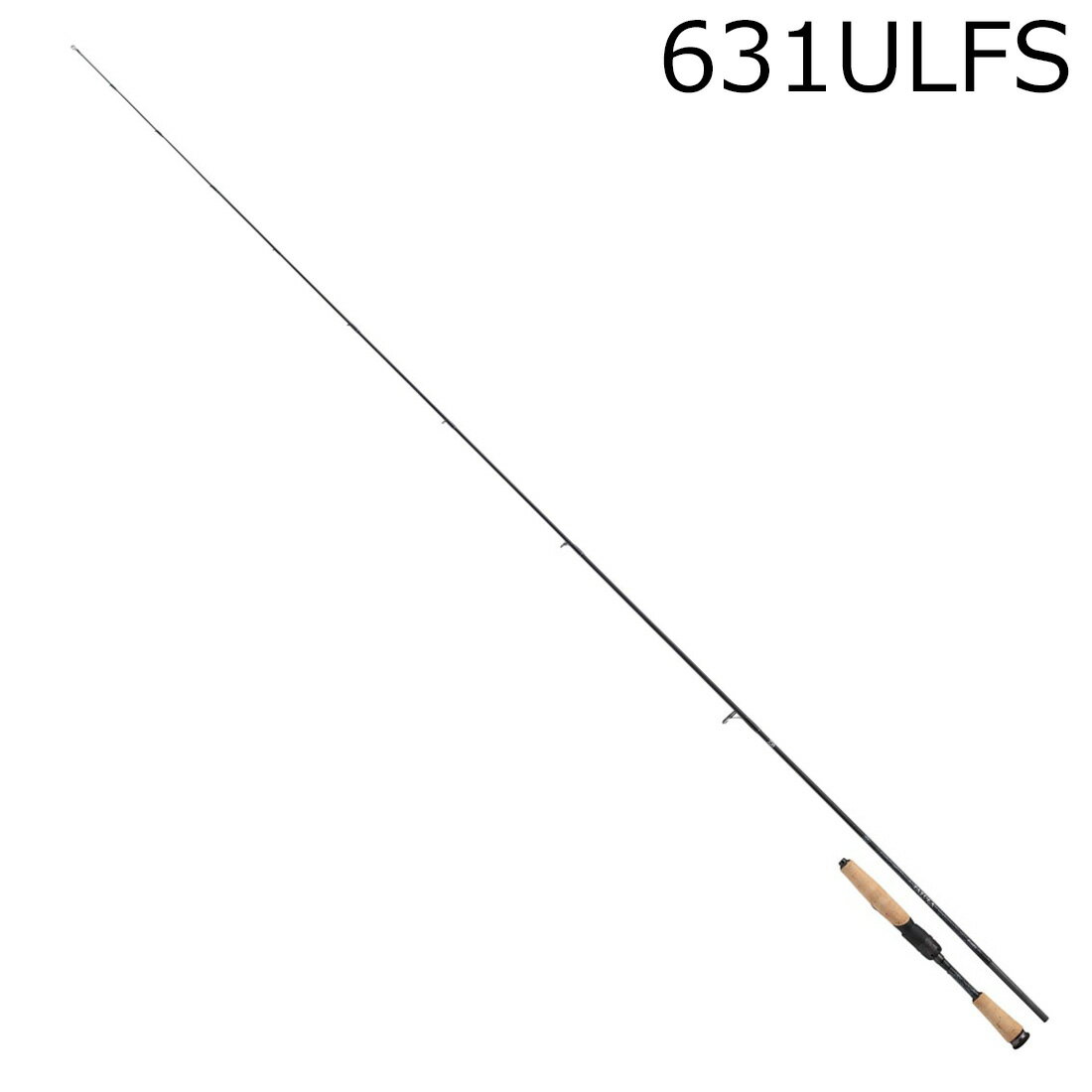 钓竿 - ダイワ 26 タトゥーラ 631ULFS 2ピース(グリップジョイント) スピニング 26タトゥーラ631ULFS DAIWA バスロッド フィネスモデル
