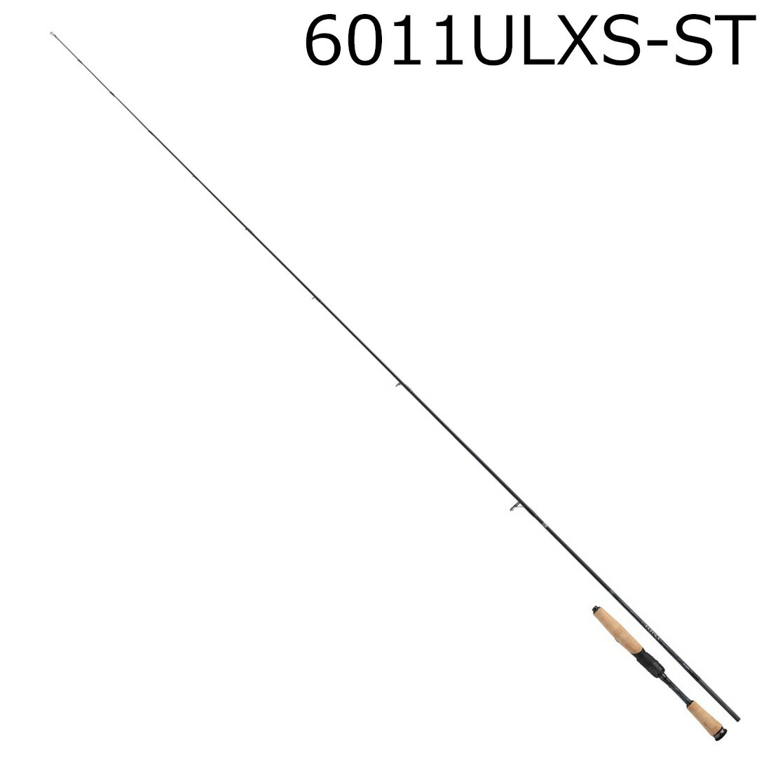 Trout Rod - ダイワ 26 タトゥーラ 6011ULXS-ST 2ピース(グリップジョイント) スピニング 26タトゥーラ6011ULXS-ST DAIWA バスロッド フィネスソリッドモデル