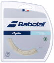 BabolaT(バボラ) 硬式テニス用ストリング エクセル 12m(ナチュラル・サイズ:130) 241110-128-130