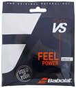 BabolaT(バボラ) 硬式テニス用ストリング タッチ VS 12m(ナチュラル・サイズ:125) 201031-128-125