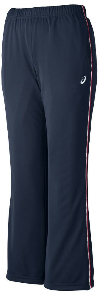 アシックス レディース ドライブーツカットパンツ（ネイビー×レッド・サイズ：XL） 2032C704-401-XL asics