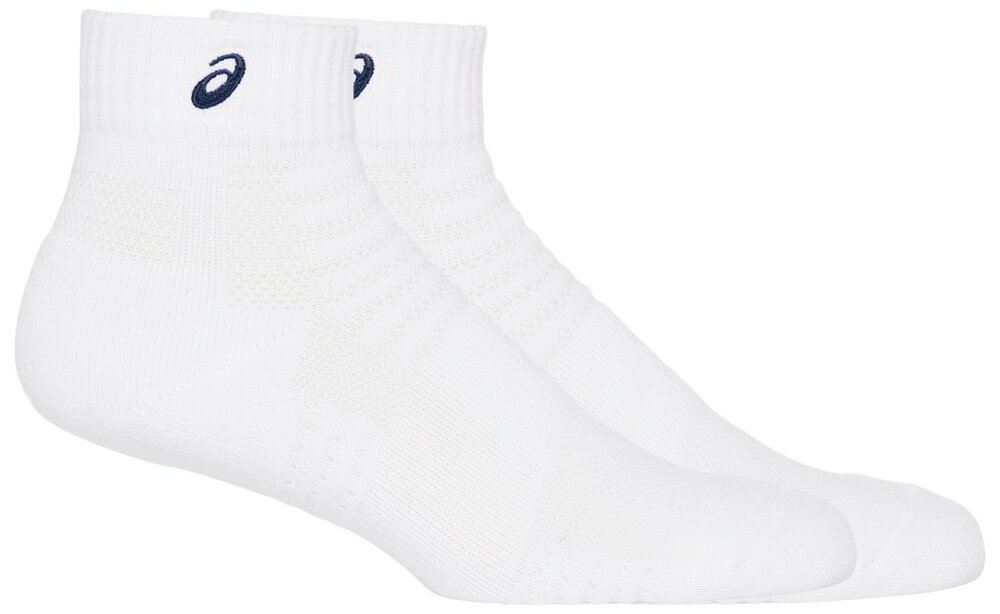アシックス ソックス13(はき口〜かかとまでの長さ13cm)（ブリリアントホワイト×ネイビー・サイズ：M） 3033B870-101-M asics