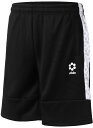 IMO-SA21815-BLK-S sfida(スフィーダ) BP ウォームアップハーフパンツ(ブラック・サイズ:S)