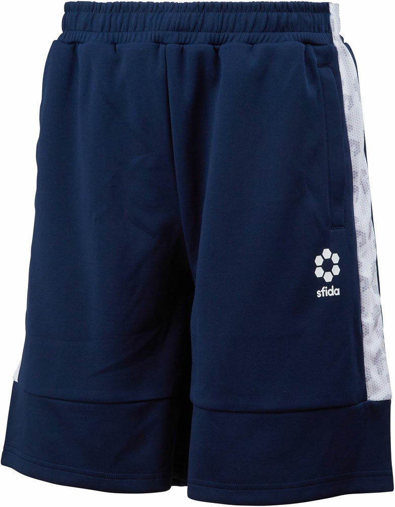 sfida(スフィーダ) BP ウォームアップハーフパンツ JR(ネイビー・サイズ:140) IM-SA21815JR-NVY-140