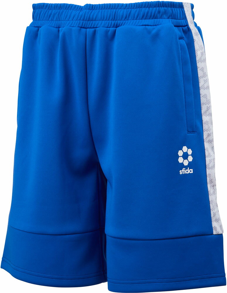 sfida(スフィーダ) BP ウォームアップハーフパンツ JR(ブルー・サイズ:160) IM-SA21815JR-BLU-160