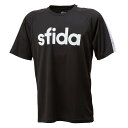 IM-SA21816JR-BLK-130 sfida(スフィーダ) BPプラクティスシャツS/S LINE(ブラック・サイズ:130)(4)