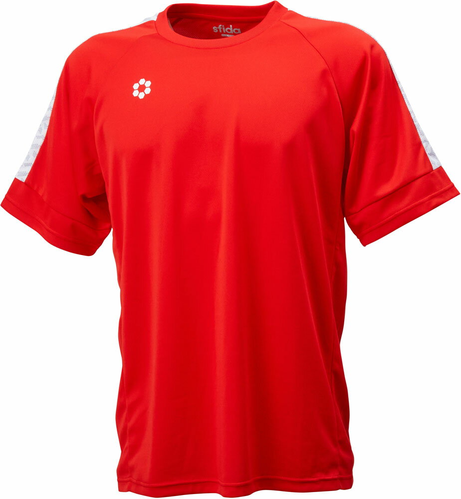 IM-SA21822JR-RED-150 sfida（スフィーダ） BP ゲームシャツ S/S JR（レッド・サイズ：150）