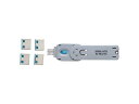 サンワサプライ USBコネクタ取付けセキュリティ（ブルー） SL-46-BL