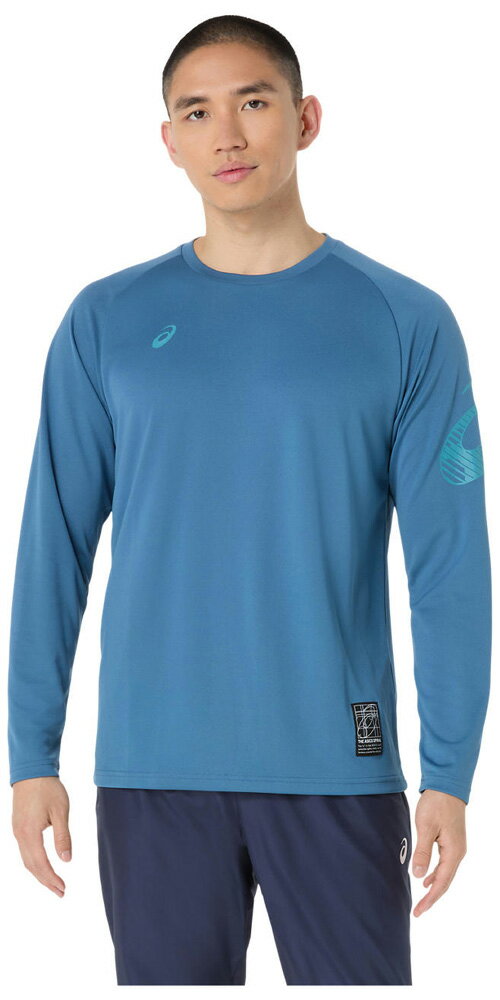 Other - アシックス メンズ ドライ長袖シャツ（ウインターシー・サイズ：2XL） 2031F161-401-2XL asics
