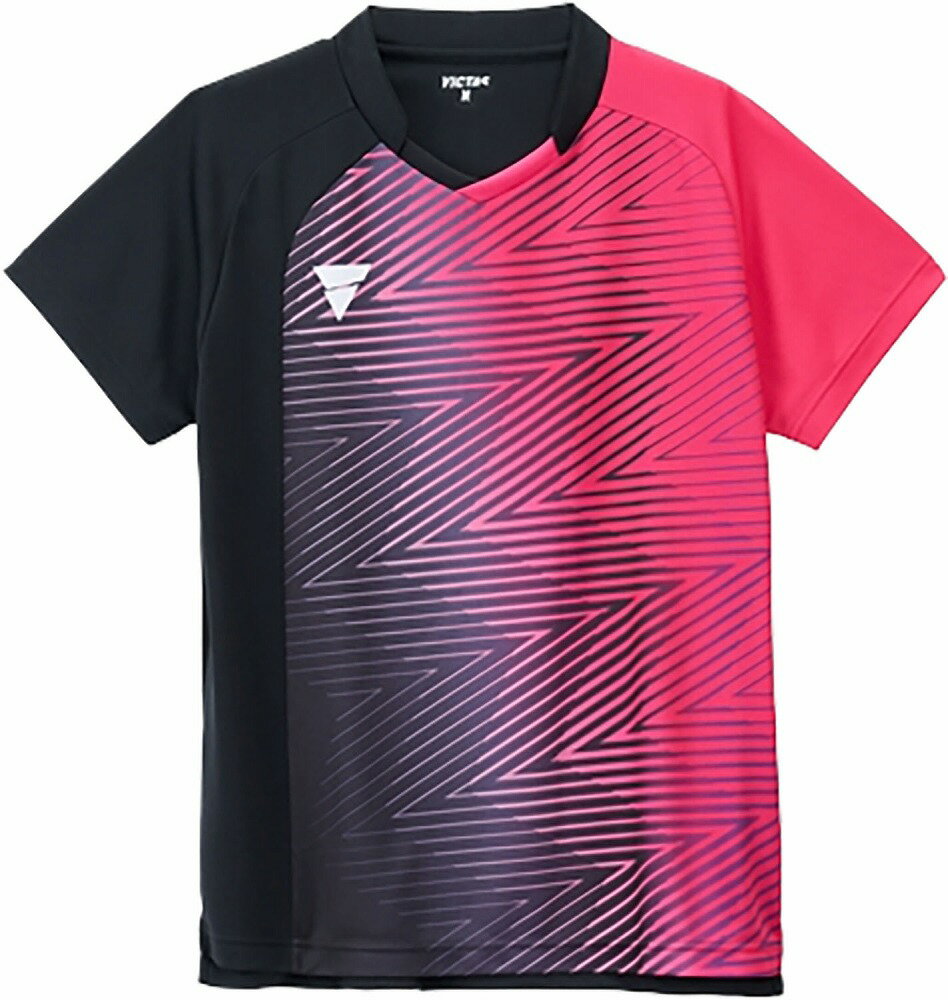 【返品種別A】□「返品種別」について詳しくはこちら□◆スピード感を表現するジオメトリックパターンをアシンメトリーに仕上げたゲームシャツ。◆リサイクル糸の採用で「SDGs」にも貢献します。■　仕　様　■素材：ポリエステル100％(ミニワッフル...