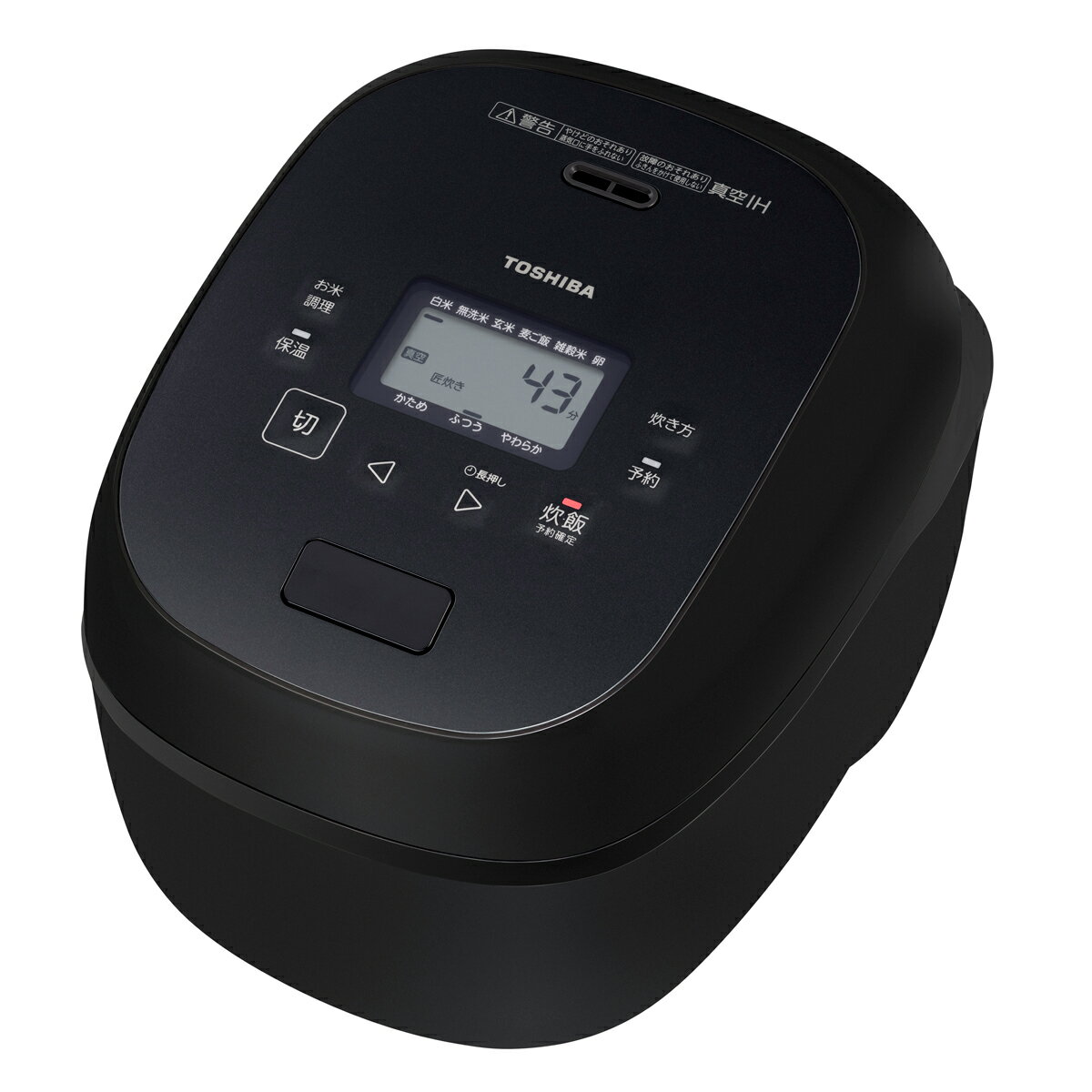 ��� ����IH���㡼���Ӵ��5.5��椭�ˡ������֥�å� RC-10RXA(K) TOSHIBA �꾢�椭 ���Ӵ��ǡ�5.5�� [RC10RXAK]