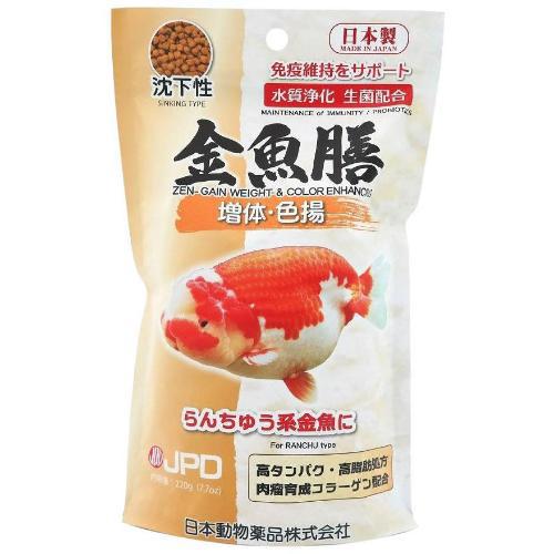 金魚膳 増体・色揚 沈下性 220g ニチドウ キンギヨゼンゾウタイチンカ220G