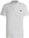 BXH40-IB8105-J/XL アディダス メンズ トレイン エッセンシャルズ トレーニング ポロシャツ(ホワイト/ブラック・サイズ:J/XL) adida...