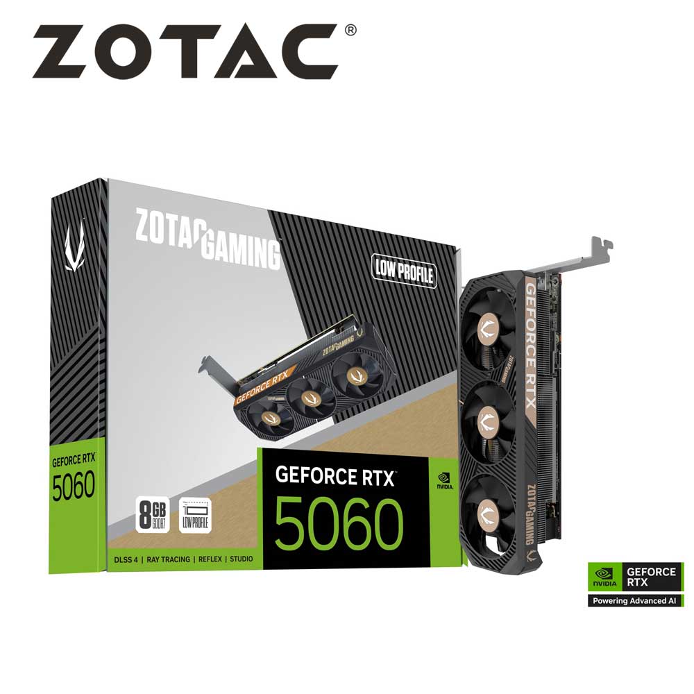 ZOTAC｜ゾタック ZOTAC GAMING GeForce RTX 5060 Low Profile / PCI Express 5.0 グラフィックスボード..