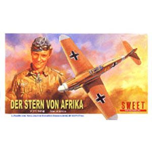 SWEET 1/144 アフリカの星 メッサーシュミット Bf109F-4/Trop プラモデル