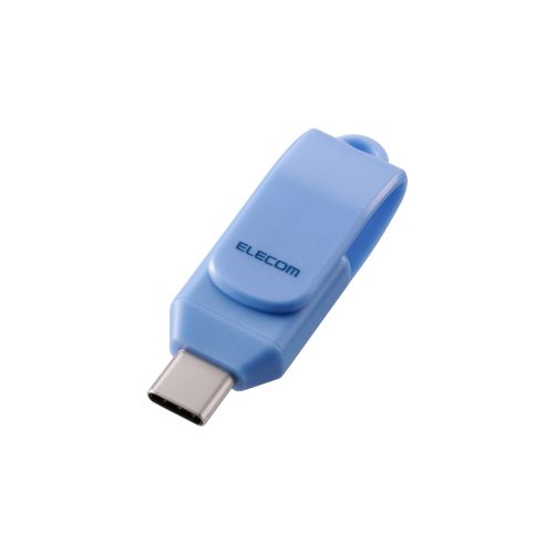 ���쥳���ELECOM USB���� 32GB USB Type-C ��®ž�� iPhone/iPad/Android/PC�б� ��ž�����ͥ��� ���ȥ�åץۡ����� �������ƥ��б��ʥ֥롼�� MF-CEU3032GBU