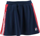 FIL-VL7508-20-XL FILA(フィラ) レディース スコート（フィラネイビー・サイズ：XL） FILA TENNIS