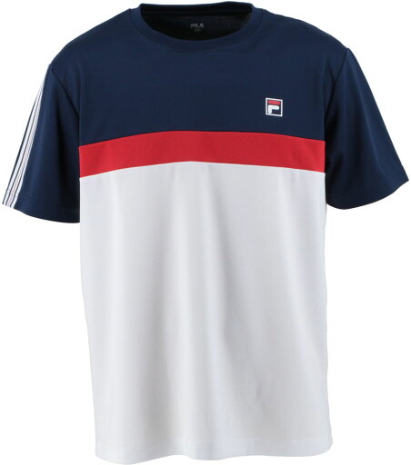 FIL-VM7015-20-M FILA(フィラ) メンズ ゲームシャツ(フィラネイビー・サイズ:M) FILA TENNIS FIL-VM7015-20-M FILA(フィラ) メンズ ゲームシャツ(フィラネイビー・サイズ:M) FILA TENNIS