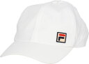 FIL-VM9755-01-5557 FILA(フィラ) メンズ キャップ（ホワイト・サイズ：55-57） FILA TENNIS