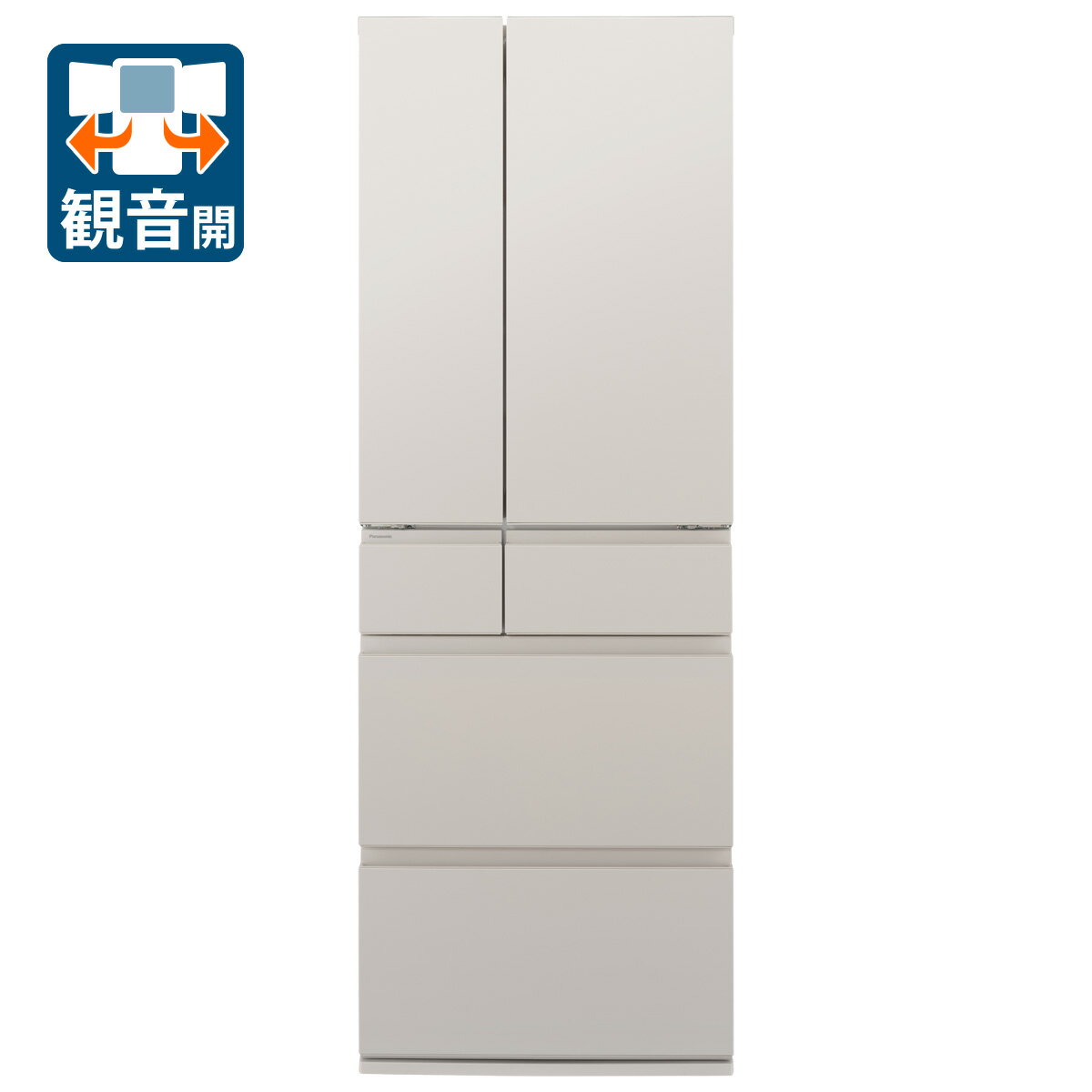 ��ɸ����������_A���ꥢ�Τߡ˥ѥʥ��˥å� 490L 6�ɥ���¢�ˡʥޥåȥ饤�ȥ١������ NR-F49EY3-C Panasonic ����ѥ���BIG [NRF49EY3C]