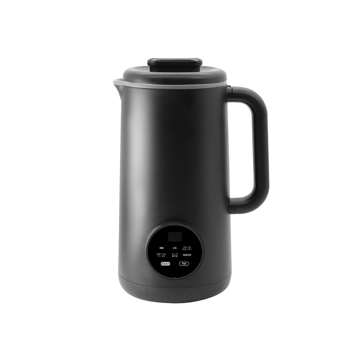 【返品種別A】□「返品種別」について詳しくはこちら□2025年09月 発売メーカー保証期間 1年※安全にお使いいただくために・直接刃の部分に触れると大変危険ですので、十分ご注意ください。・本体を丸洗いしたり、プラグ挿入口に水分を付着させないで下さい。・本体の外側を水につけたり、水をかけたり、洗い流したりしないで下さい。・湿気が多い場所や水がかかる場所では使用しないで下さい。感電・ショート・故障の原因になります。・部品の取付・取り外し・お手入れはスイッチをお切りください。・子供や乳幼児の手の届く所で使わないでください。材料を入れるだけ！　選べる調理モードで多彩な料理が楽しめる刻む・加熱・攪拌といった調理工程をすべて自動で行うマルチポット。スープ・ポタージュ・豆乳・ジュース・スムージー・おかゆ・パスタソースなど、幅広い料理に対応し、忙しい毎日にうれしい「ほったらかし調理」が可能です。◆立体10枚刃がしっかりカット。なめらかで美味しい仕上がりに本体に内蔵された立体構造のステンレス10枚刃が、食材を均一に細かくカット。攪拌と加熱を行い、口当たりのよい滑らかなスープやペーストに仕上がります。◆600mlの調理容量で2〜3人分にちょうどいい調理時の定格容量は600ml。2〜3人分にぴったりなサイズ感で、スープやお粥をまとめて作ってストックしておくのにも最適です。◆内面はセラミック塗装でお手入れ簡単内側は汚れがつきにくいセラミック塗装加工を施しており、食材のこびりつきを防止。使用後は高温洗浄モードを使えば、水だけで簡単にお手入れが完了します。◆タイマー機能付きで、最大18時間の予約調理が可能予約モードを活用すれば、出勤前に材料を入れておくだけで、帰宅後にできたてのスープや豆乳が完成。1時間単位で最大18時間後まで設定でき、ライフスタイルに合わせた調理が可能です。◆毎日使いたくなる！　40レシピを掲載したオリジナルレシピブック付きオートシェフポットには、40種類のレシピを掲載したオリジナルレシピブックが付属。スープやおかゆはもちろん、スムージーやパスタソースなどのアレンジレシピも豊富に収録されており、届いたその日からさまざまなメニューにチャレンジできます。◆安全装置：温度ヒューズ、サーモスタット◆対応メニュー：スープ/ポタージュ/豆乳/ジュース/スムージー/おかゆ/ペースト■　仕　様　■容量（約）：調理時 600ml/沸騰時 800ml消費電力：攪拌150W、加熱600W本体サイズ（約）：幅13.5×奥行17.0×高さ26.0cm本体重量（約）：1.2kg付属品：電源コード、お手入れブラシ、取扱説明書（レシピ付き/50レシピ収録）[CBACP]シービージャパン調理家電＞調理家電＞電気調理鍋