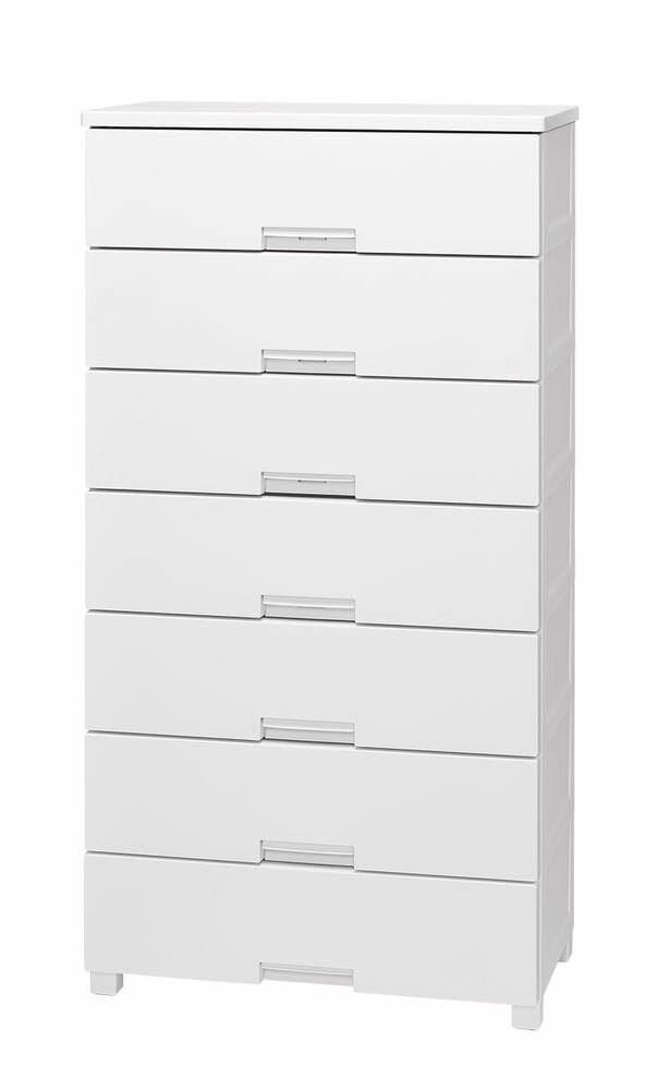 天馬 フィッツチェスト7507　7段（ホワイト） FCH7507W Fitsチェスト [FCH7507W]（楽天・Joshin web 家電とPCの大型専門店）
