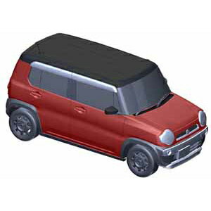 フジミ 【再生産】1/24 車NEXTシリーズ No.11 スズキ ハスラー（G/フェニックスレッドパール）【車NX11】 プラモデル