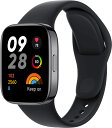 シャオミ スマートウォッチ メンズ Xiaomi（シャオミ） 【国内正規品】Xiaomi Redmi Watch 3 Black スマートウォッチ BHR6851GL [BHR6851GL]【返品種別A】