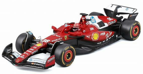 ブラゴ 1/43 フェラーリ SF-25 2025 オーストラリアGP No16 ドライバー付【18-36852L】 ミニカー