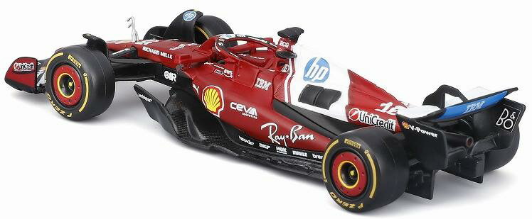 ブラゴ 1/43 フェラーリ SF-25 2025 オーストラリアGP No16 ウィンドウボックス【18-36853L】 ミニカー