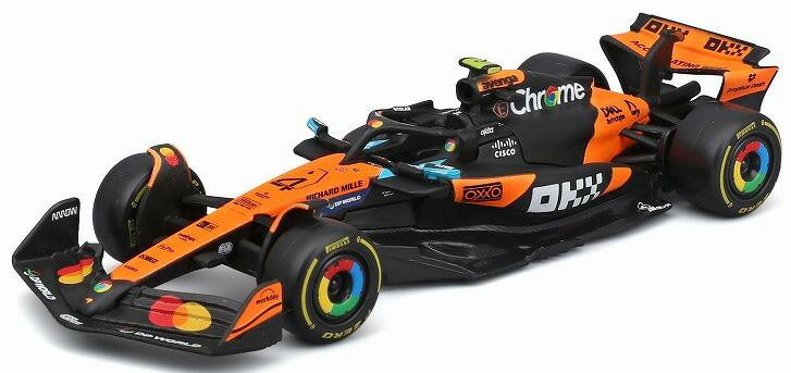 ブラゴ 1/43 マクラーレン F1チーム MCL39 2025 オーストラリアGP No4 ドライバー付【BUR38249N】 ミニカー