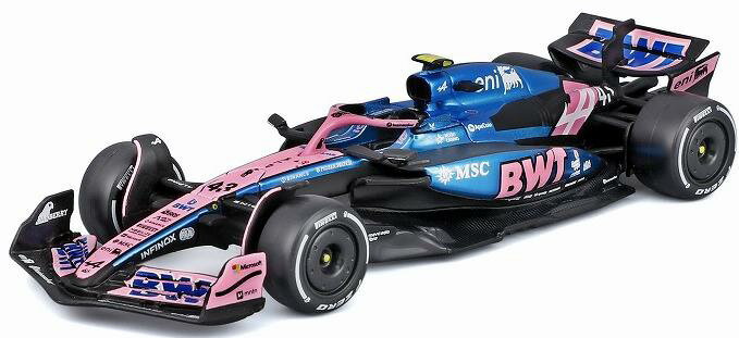 ブラゴ 1/43 BWTアルピーヌ A525 2025 モナコGP No43 ドライバー付【BUR38258C】 ミニカー