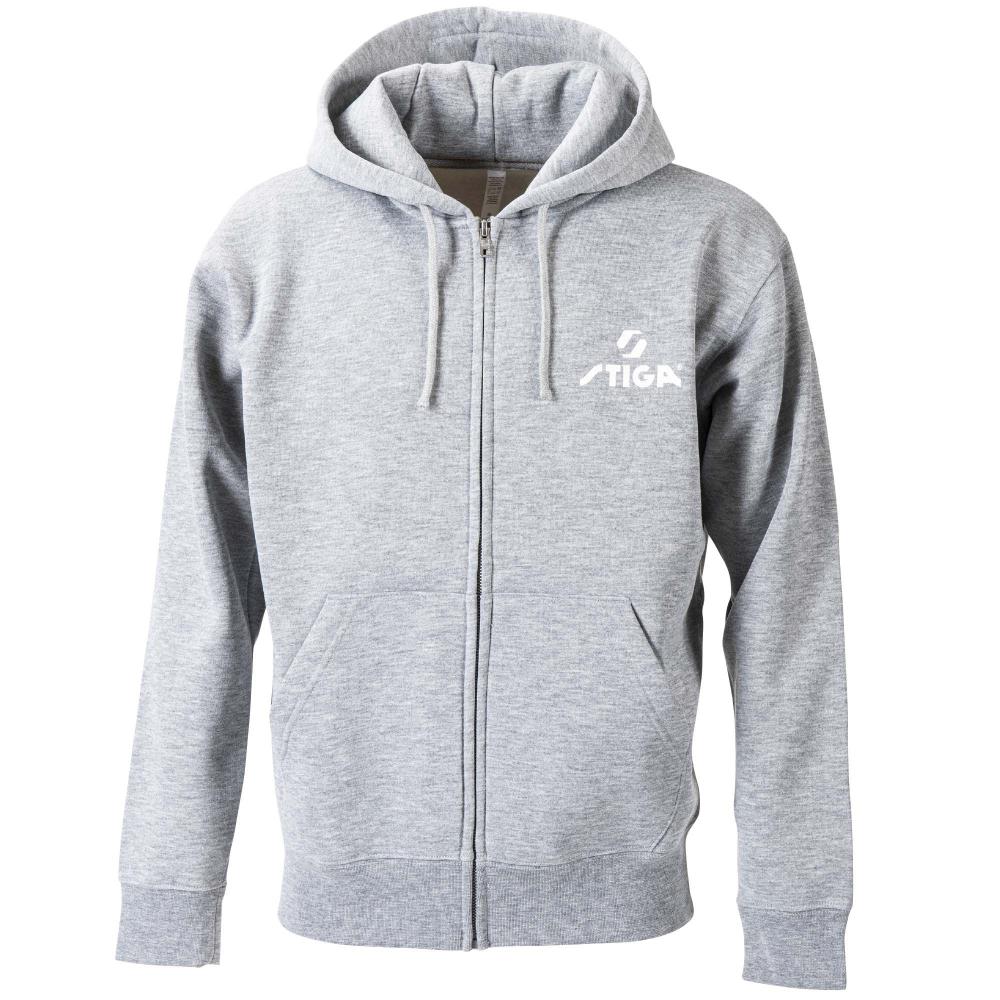STIGA（スティガ） ユニセックス STIGAジップパーカー JP-II（グレー・サイズ：SS） STJ-1805100203