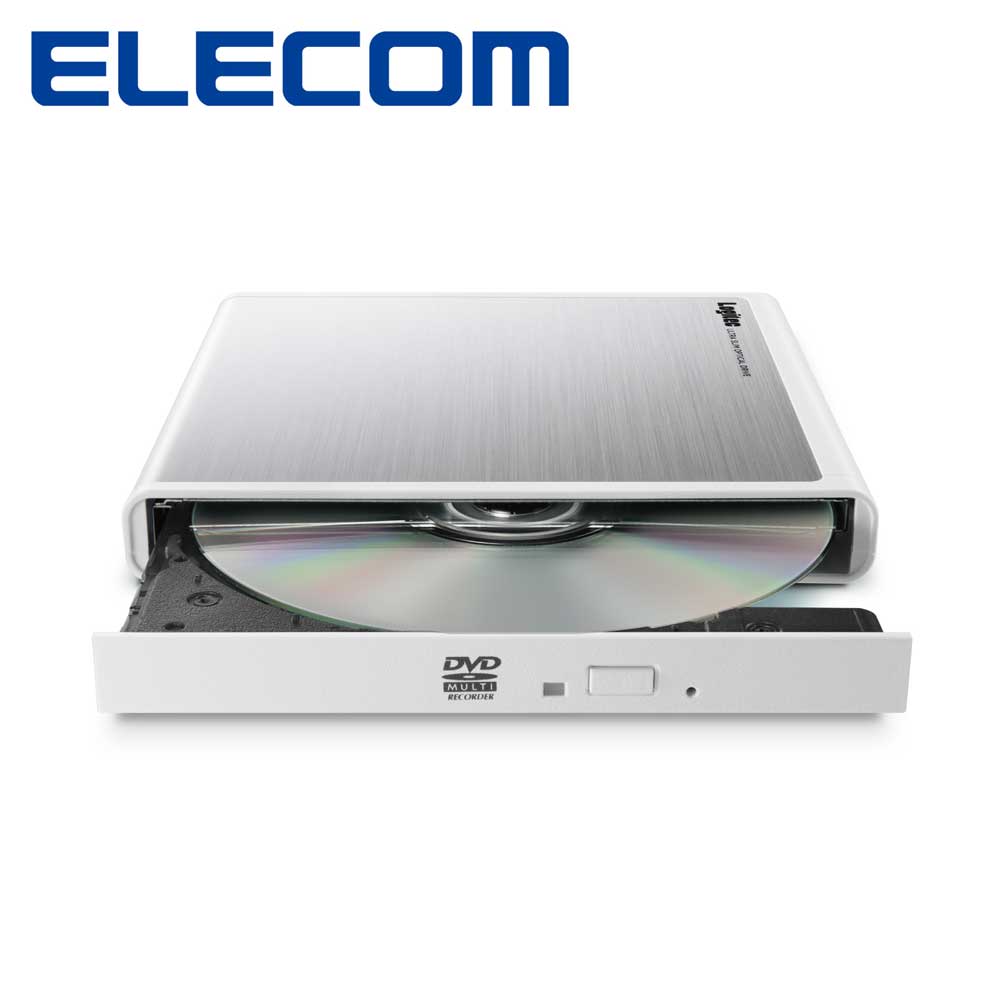 Logitec｜ロジテック DVDドライブ 外付け 書き込みソフト付（...(2.0)