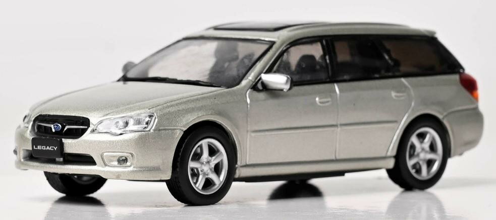 楽天市場】レガシィツーリングワゴン ミニカー 1／43の通販