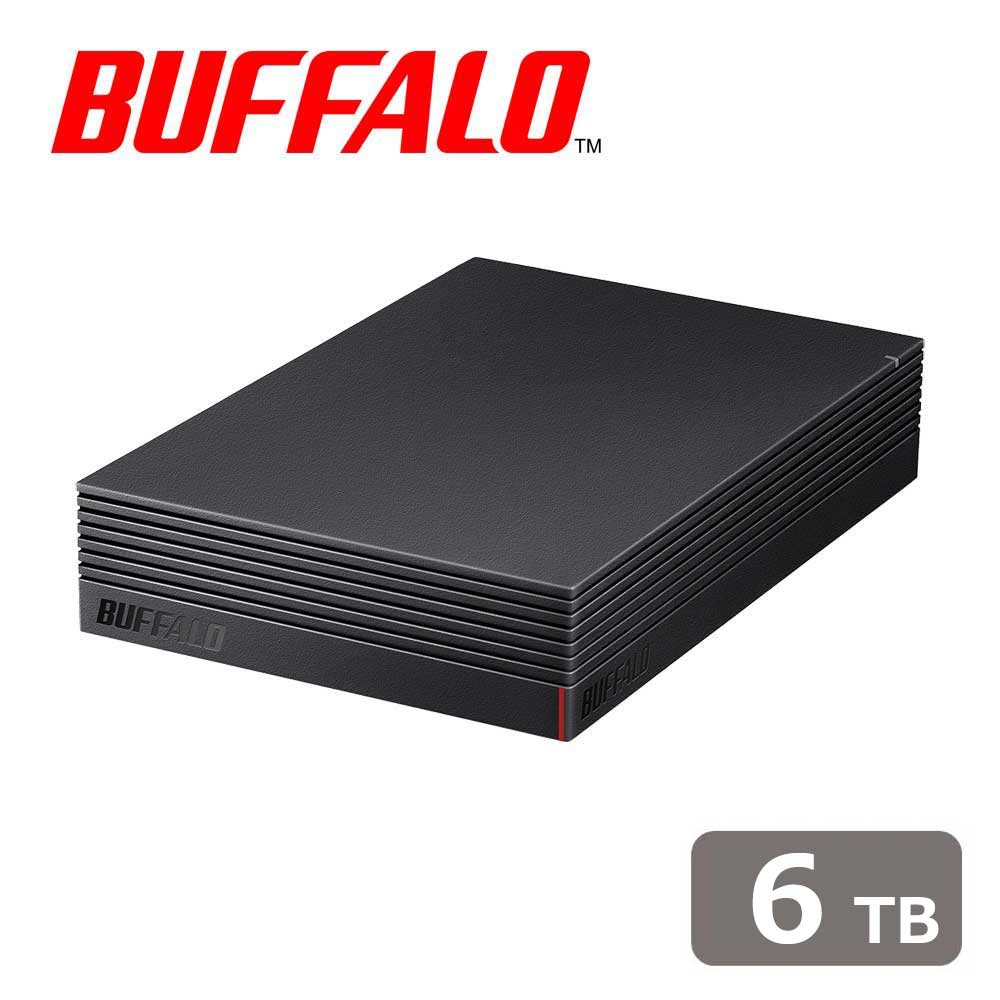 バッファロー｜BUFFALO USB3.2(Gen1)対応 CMR HDD採用 外付けHDD 6TB HD-EDC6U3-BA