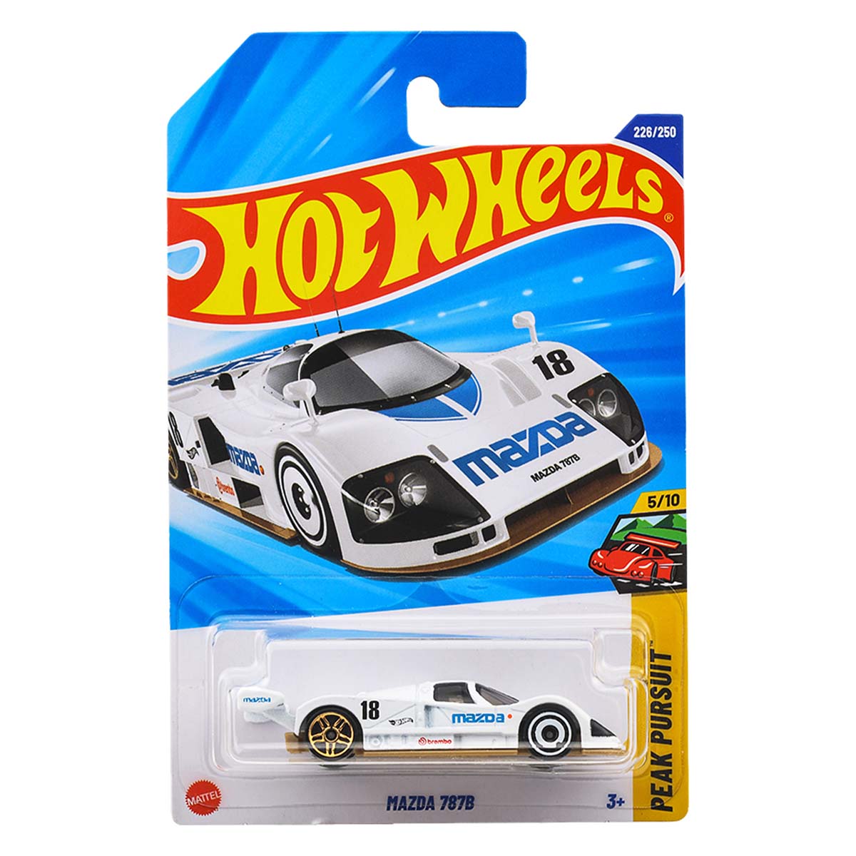 マテル ホットウィール ベーシックカー マツダ 787B【JFN49-9866】 ホットウィール