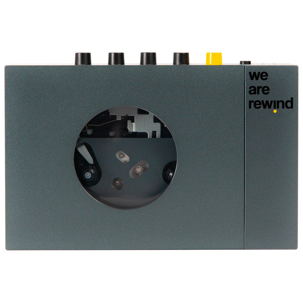 We Are Rewind カセットプレーヤー（グレー） WE-001-GREY