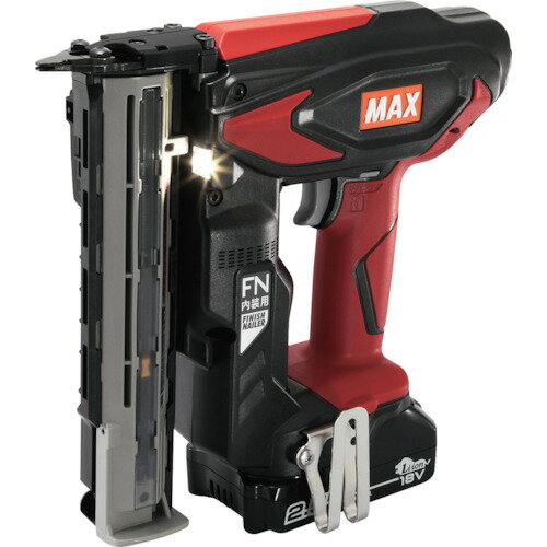 MAX 18V 充電式フィニッシュネイラ (電池パック(JP-L91825A)、充電器(JC-925A)付き) TJ35FN3BC1825A